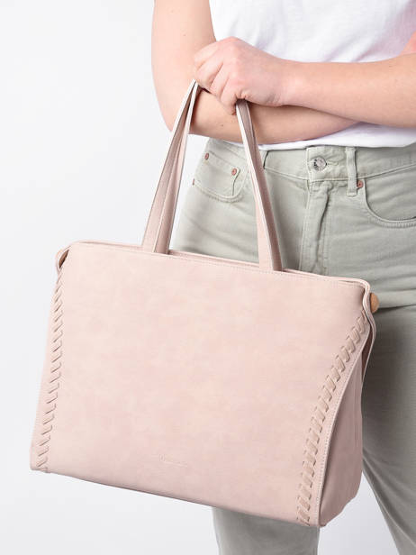 A4 Size  Messenger Bag Woomen Beige gentiane WGEN82 other view 1