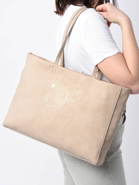 Shoulder Bag Lilas Woomen Beige lilas WLILA09 other view 1