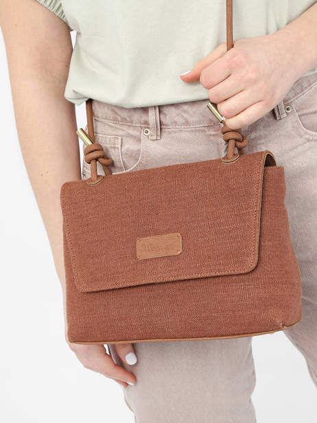 Sac Bandoulière Cerisier Woomen Marron cerisier WCER02 vue secondaire 1