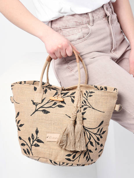 Shopping Bag Oeillet Woomen Brown oeillet WOEI11 other view 1