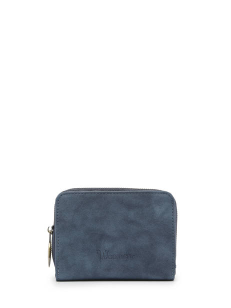 Coin Purse Woomen Blue cerisier WCER95