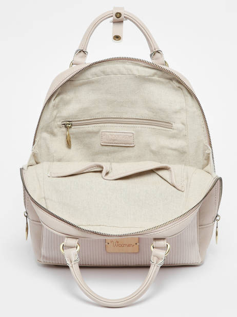 Backpack Woomen Beige erable WERA18 other view 3