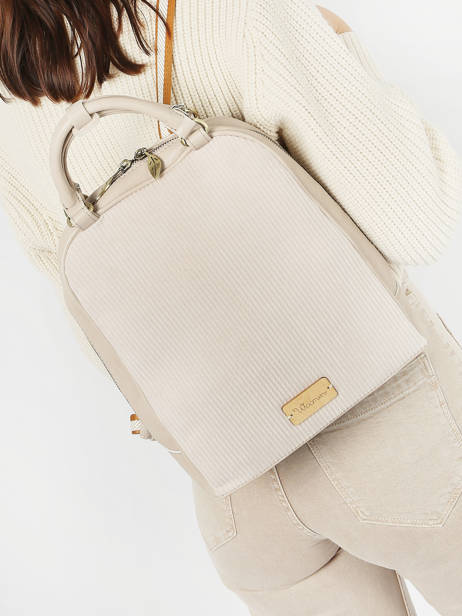 Backpack Woomen Beige erable WERA18 other view 1