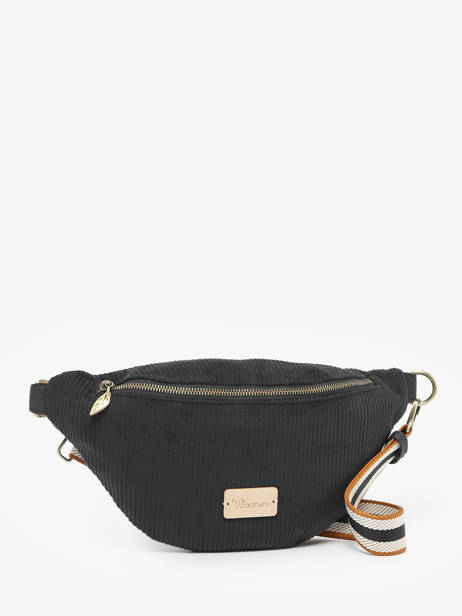 Belt Bag Woomen Black erable WERA04 other view 2