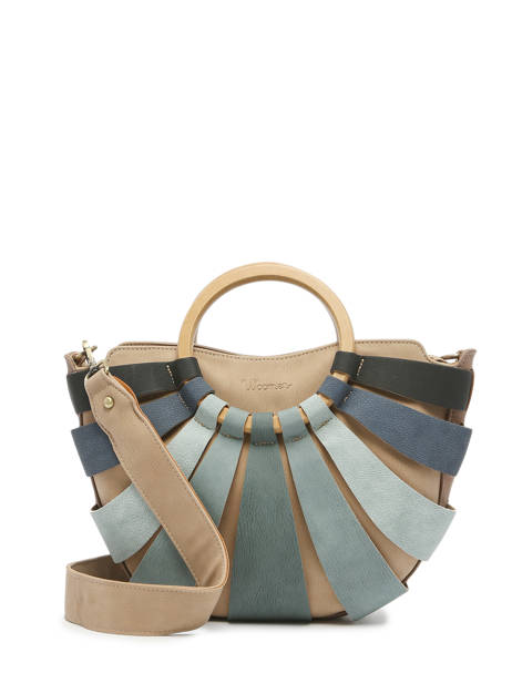 Handbag Amandier Woomen Blue amandier WAMA03