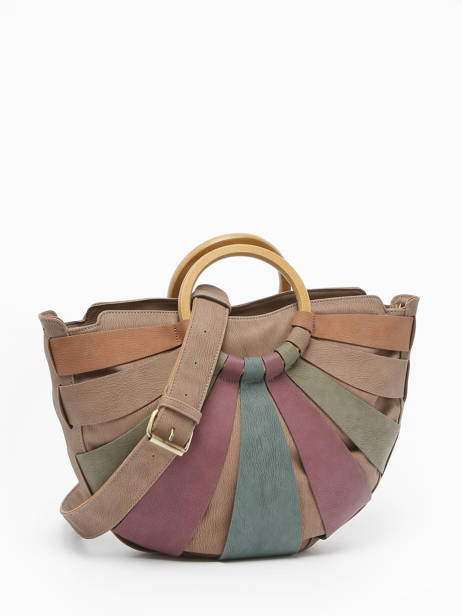 Handbag Amandier Woomen Multicolor amandier WAMA02 other view 4