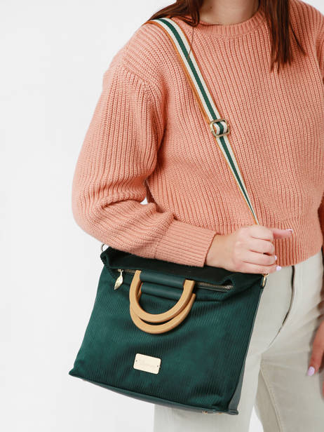 Crossbody Bag Erable Woomen Green erable WERA44 other view 1